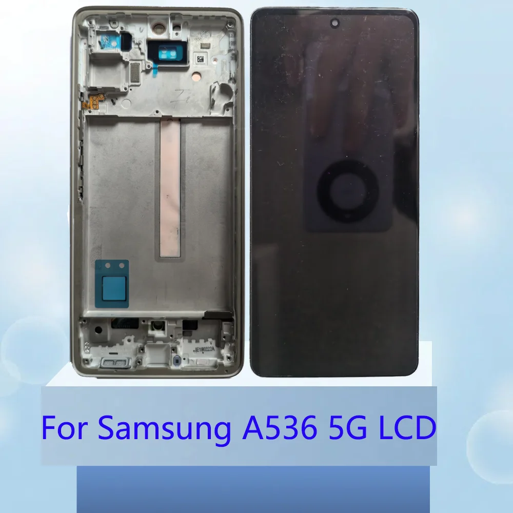 65-インチディスプレイサムスン-a53-5-グラム-a536-a536b-lcd-ディスプレイタッチスクリーンフレームデジタイザアセンブリ修理部品