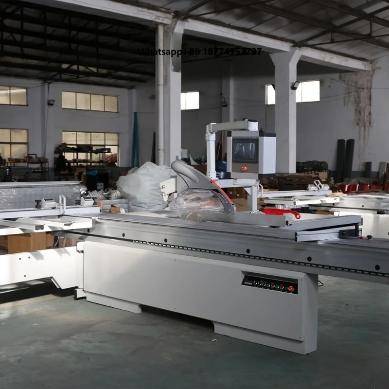 HICAS 24 Hours Online Customer Service 380V 50hz 3ph Panel Saw with Cnc 3800mm for Solid Wood Furniture Factory