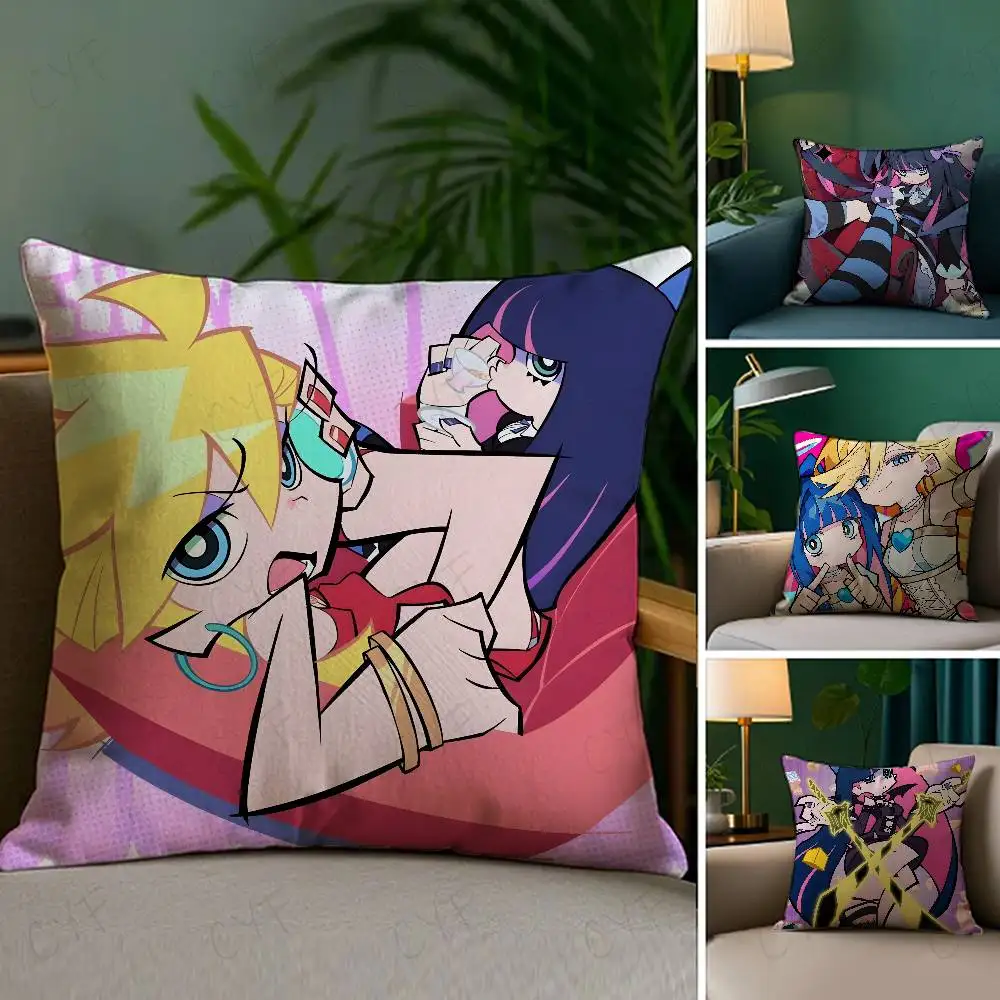 Panty & Stocking with Garterbelt Pillow Case Custom Printed Brushed Fleece Pillow, Baby Skin-Touch, Eco-Friendly Dye-Sublimation