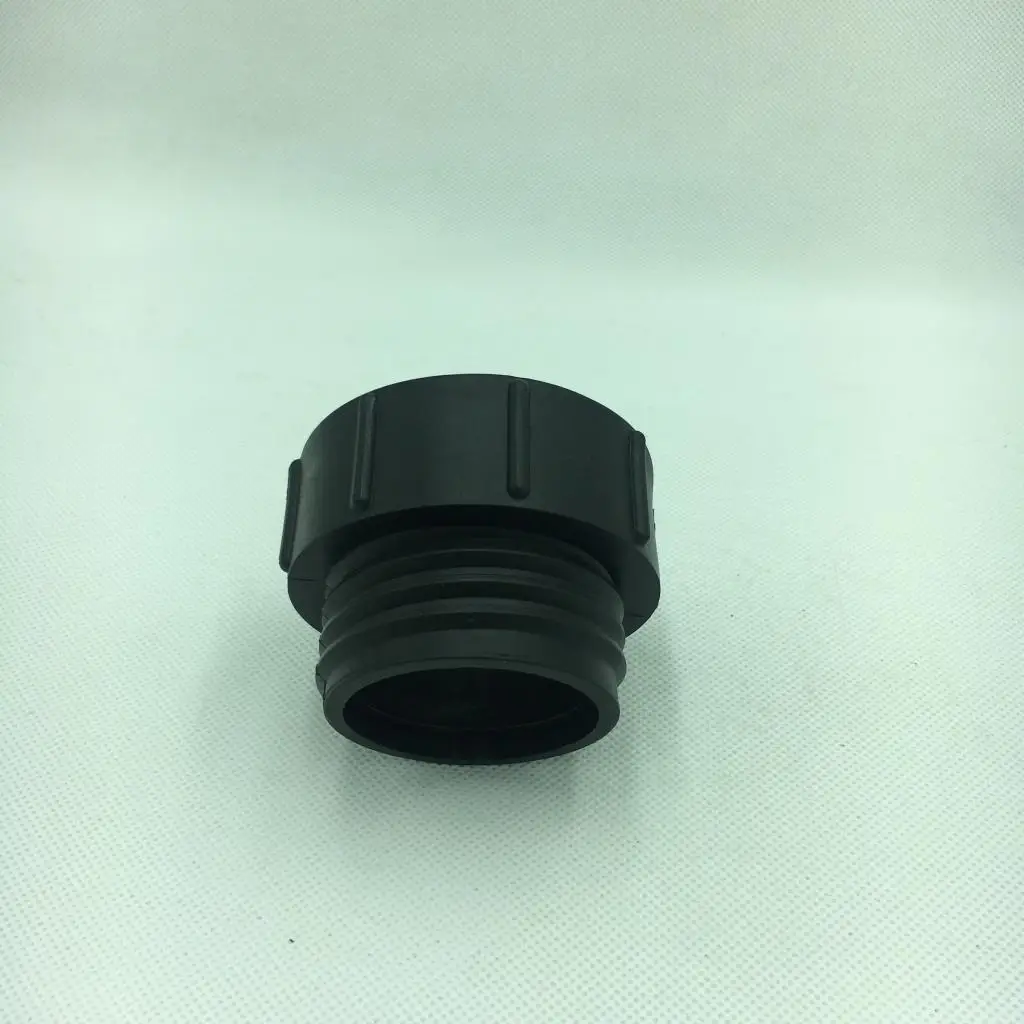 IBC Thread Adapter S60x6 Male Coarse Thread Poly Fitting for 275-330 Gallon Tote Barrel Applications