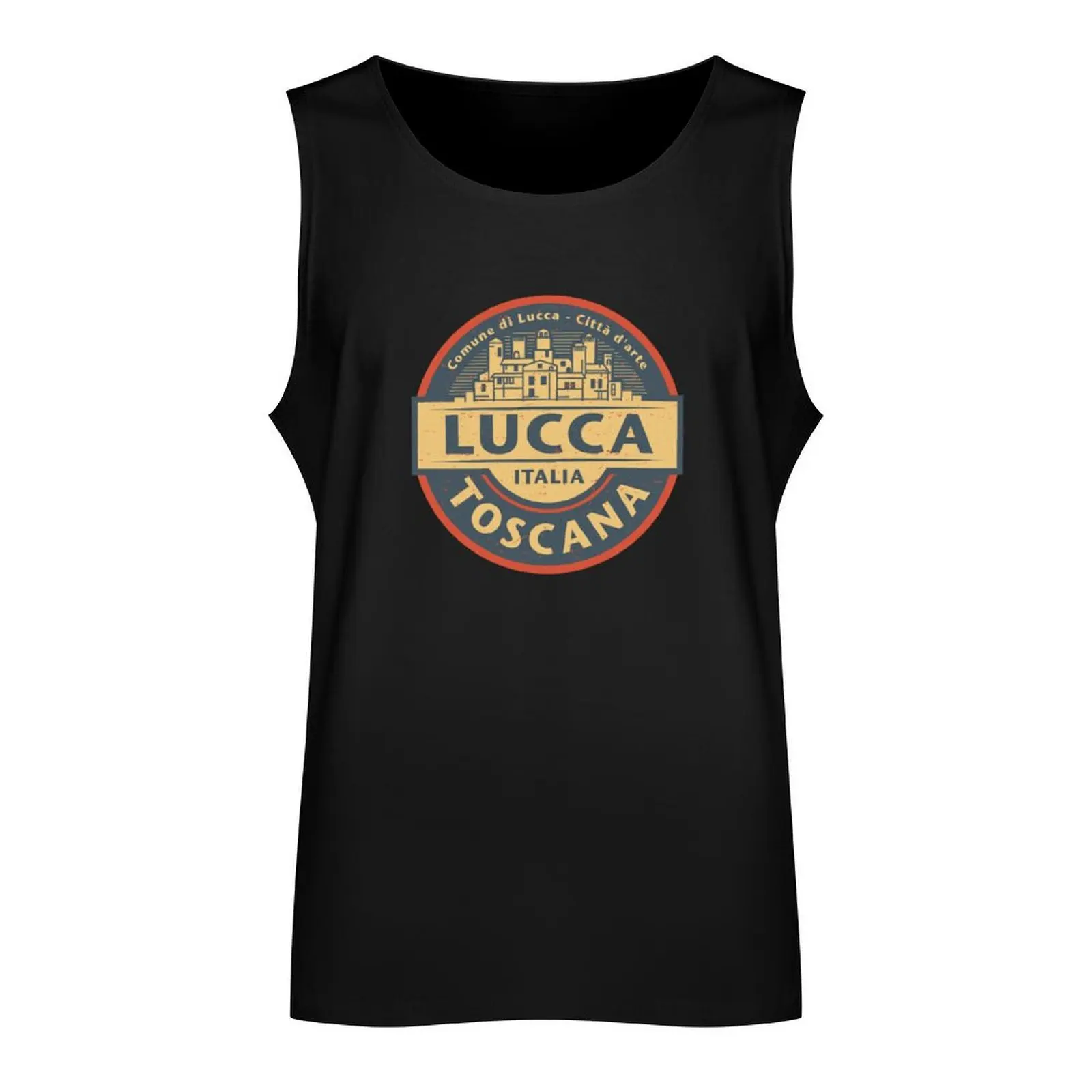 Lucca, Tuscany, Italy Tank Top Man clothes for gym sleeveless shirt man