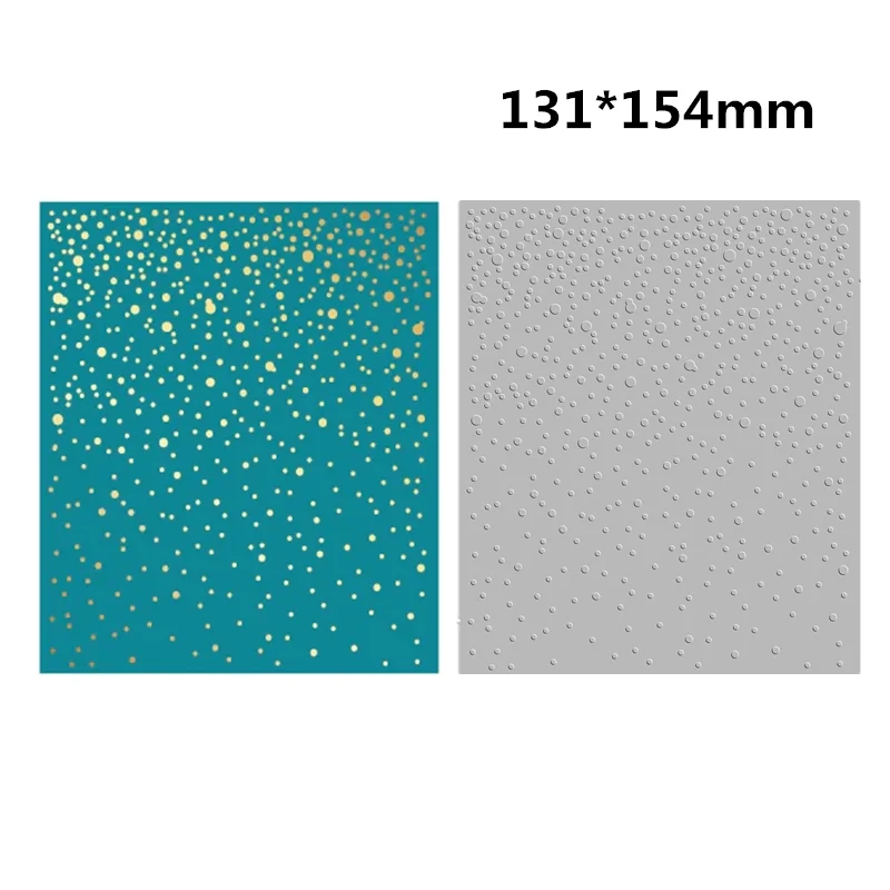 New 2025 Falling Snow Foiling Plate Hot Foil Plate Chirstmas Scrapbooking For Paper Making Frame Card No Stamps Cutting Dies