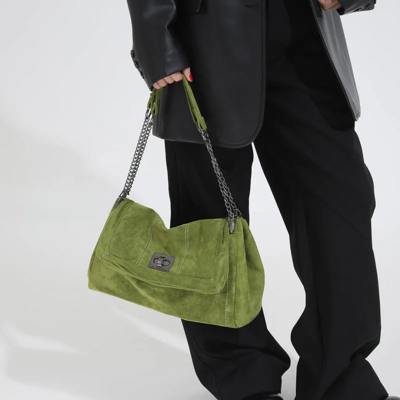 Fashionable Luxury High End Leather Ladies Shoulder Bag Classic Designer Paris Popular Classic Elegant Diaper Bag