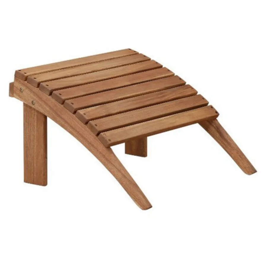 

Adirondack Acacia Wood Ottoman Acorn Brown