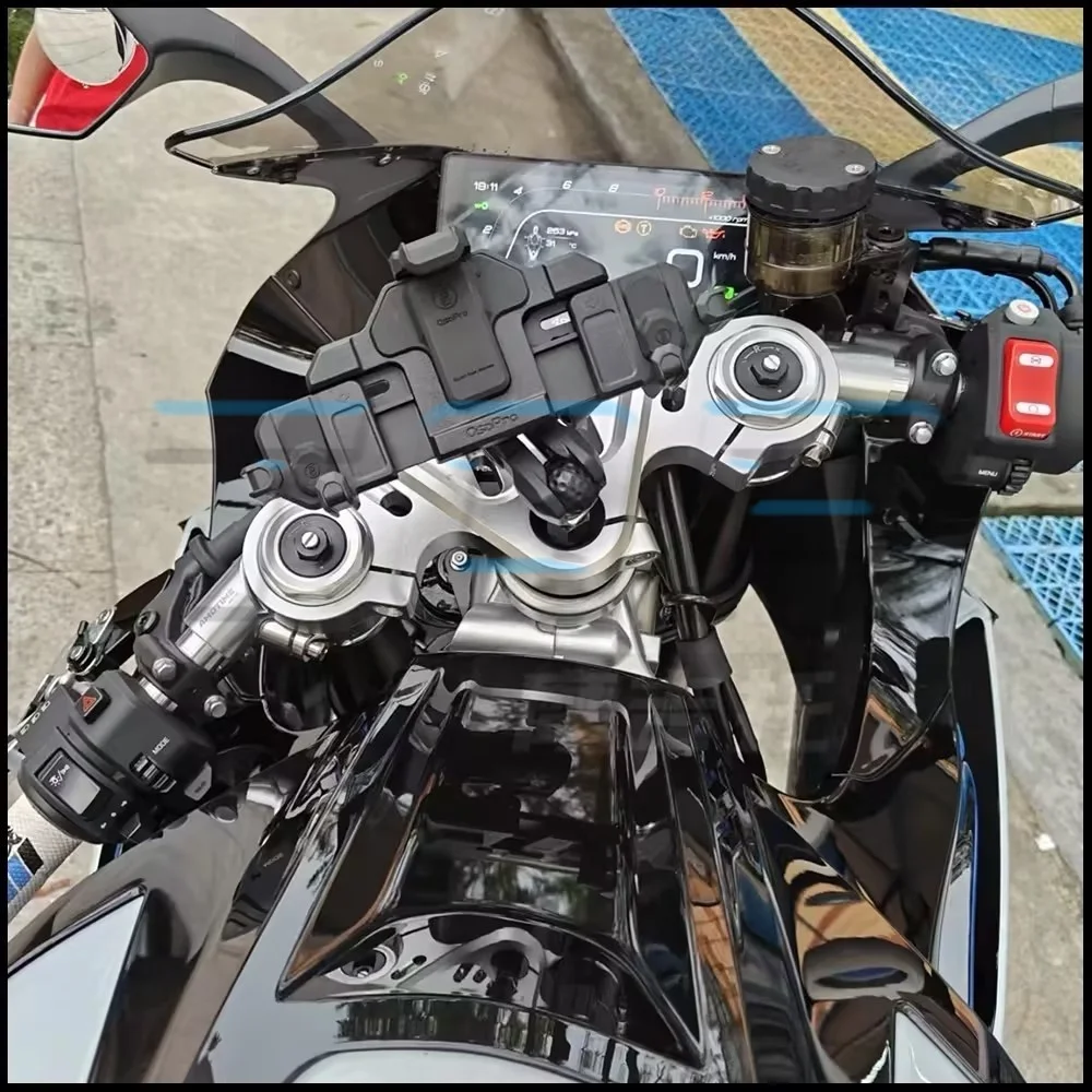 For ZONTES 703RR modified silver and black separate handlebar