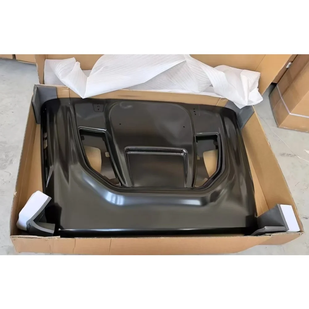 To Russia 1 Set Black Hood Bonnet For Jeep Wrangler JK 2007-2017 JK6012