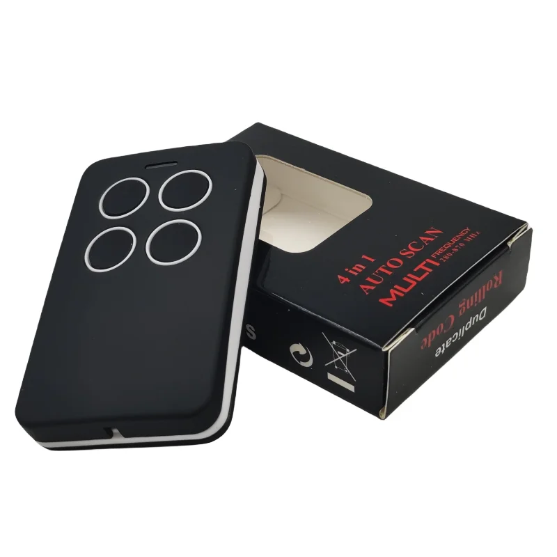 Universal Remote Control Electric Intelligent Garage Door Opener Learning 4 Buttons Multi Frequency 280mhz-868mhz