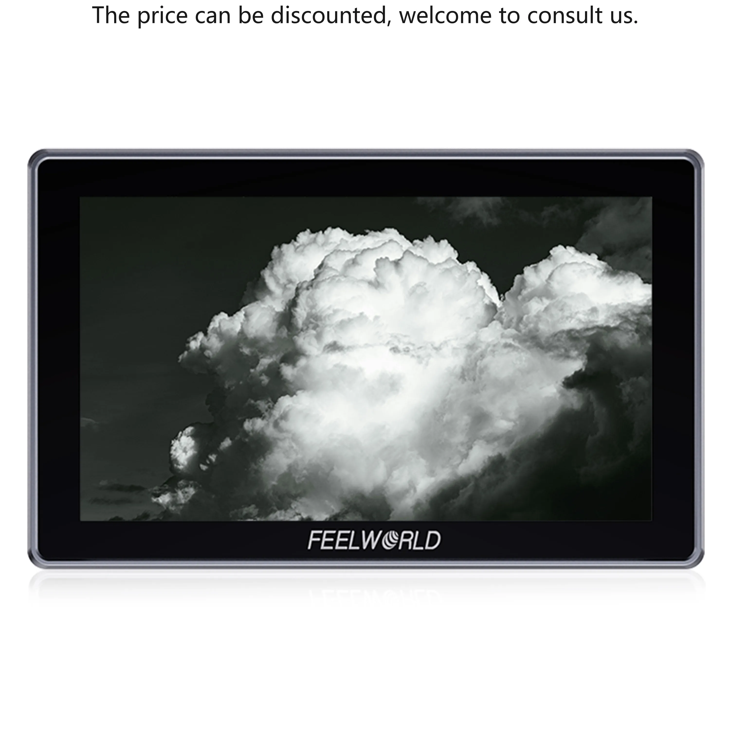 

FEELWORLD H5 Professional Film Production Monitor: 5.5-inch 1200nit Touch Panel, 12G-SDI/HDMI 2.0 Boot Animation Custom Service