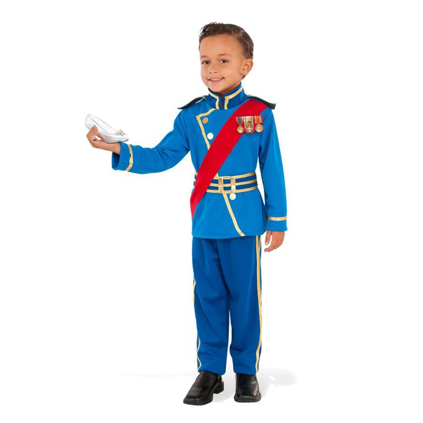 Costumes Cosplay Anime pour Enfants, Uniforme de oral alier, Costumes de Médailles, Robes de Mascarade, Vêtements de ix, dérivPrince, Royal Lord, Halloween