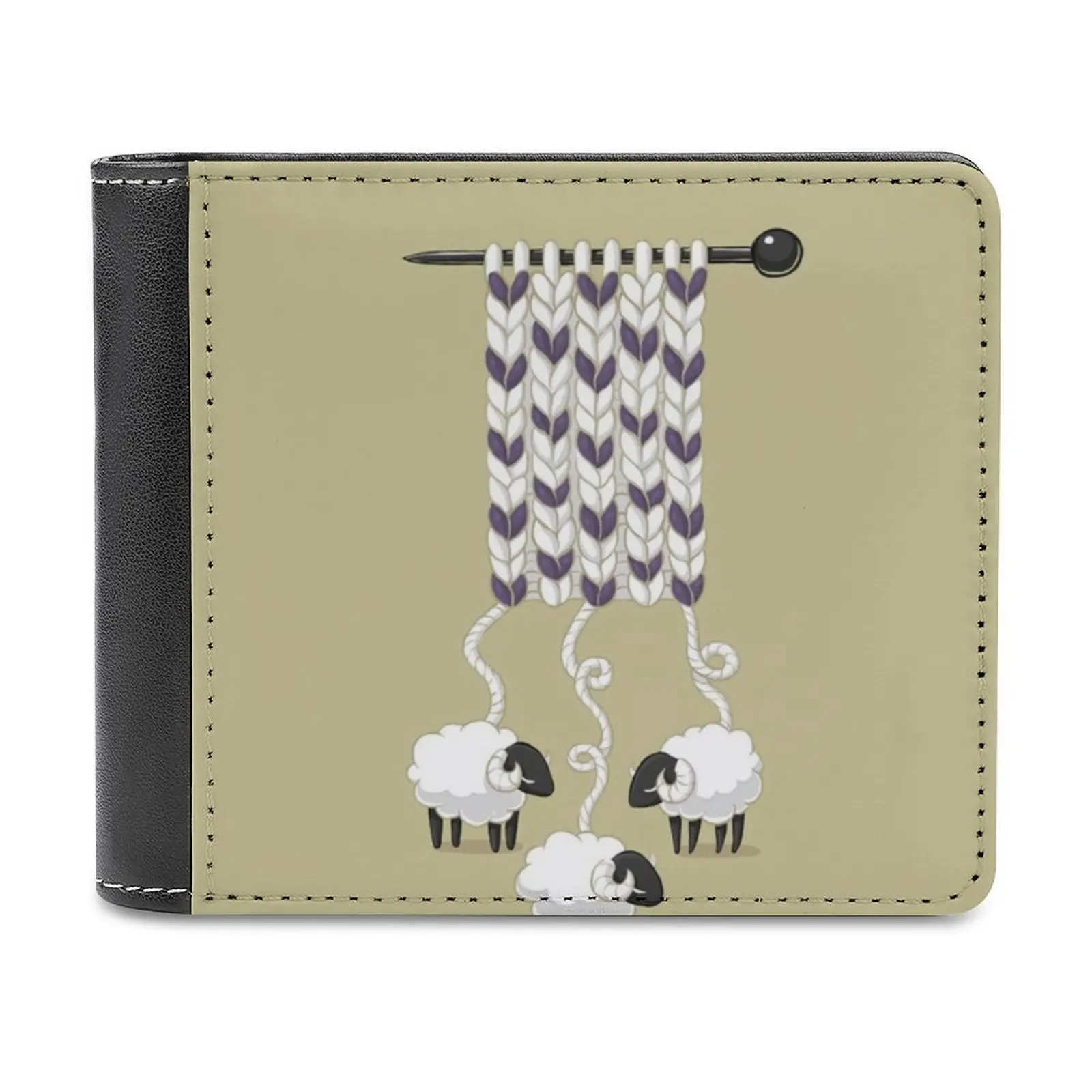 My Homeland New Men Wallets Pu Leather Men Purse High Quality Male Wallet Fox Thistle Heather Frog Dragonfly Scotland Otter