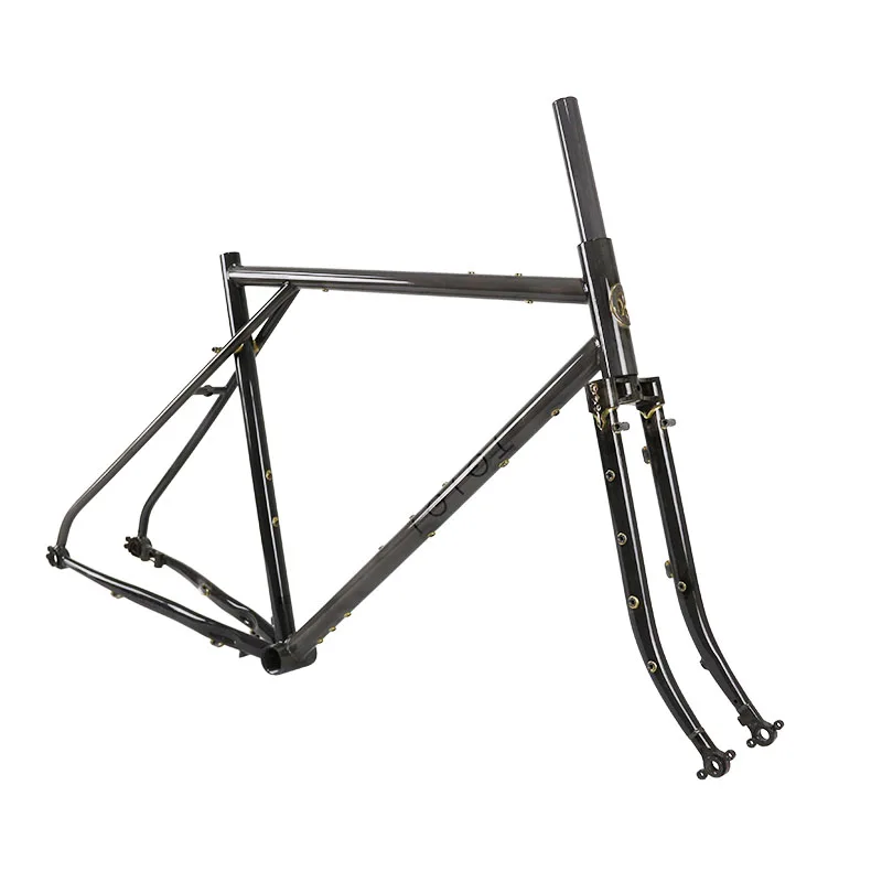 AliExpress NONE Travel Bicycle Frame,Chrome-molybdenum Steel Travel Bike Frame,700C/650C Touring Bike Vintage Horizontal frame,54/56/58/60cm