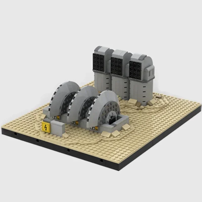 Star film Moc briques de construction première ligne cabine résidentielle modèle technologie blocs modulaires construction bricolage assemblage jouet cadeaux