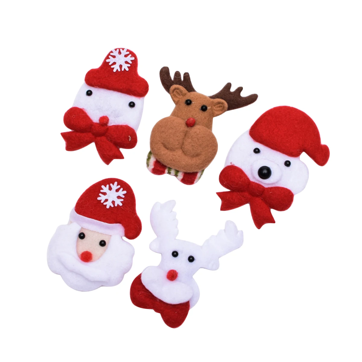 

5 шт. светодиодные светящиеся ручки в рождественском стиле, реквизит для вечеринки для рождественского фестиваля (случайный цвет и стиль)