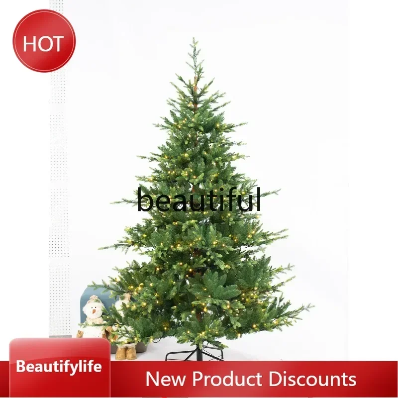 Christmas tree manufacturer Warm white multi-functional flashing Christmas tree floor decoration