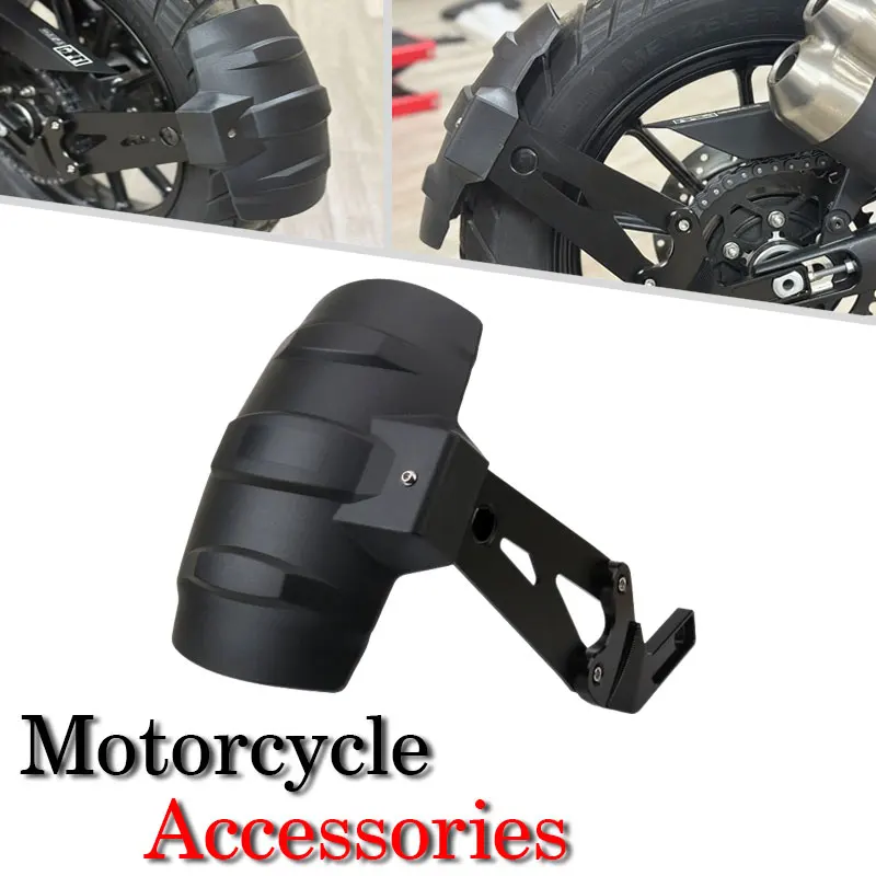 

Motorcycle Rear Fender Mudguard Mudflap Guard Cover For Scrambler 400X Speed 400 2024-2025