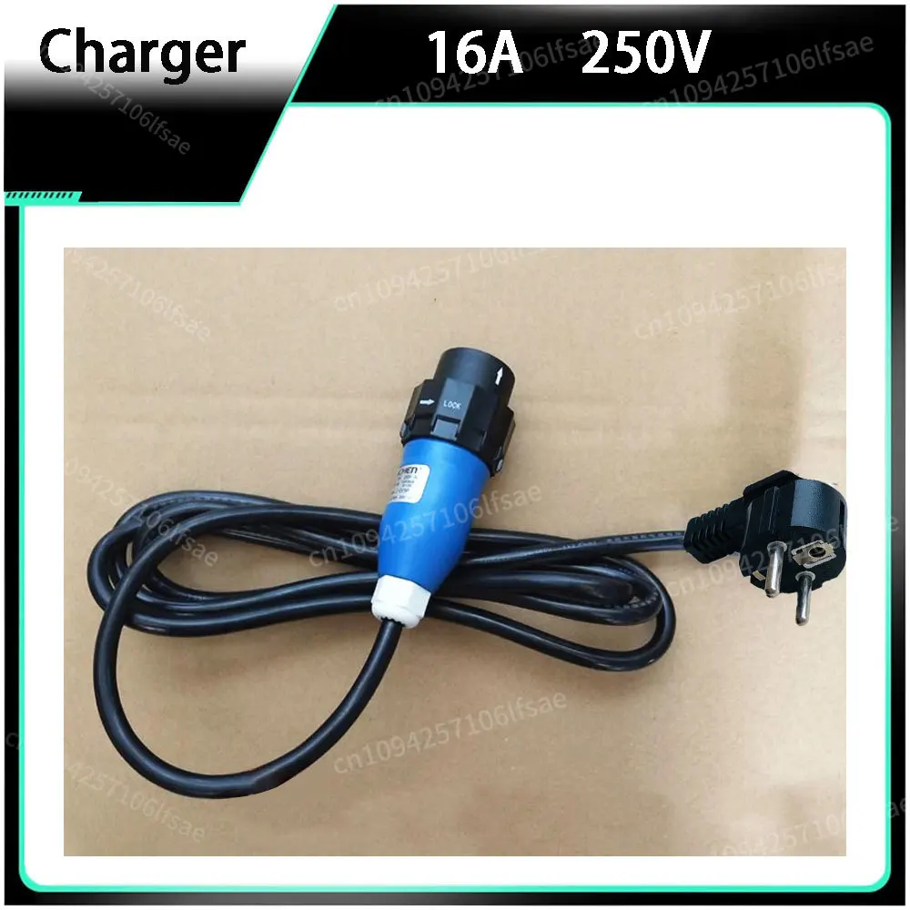 

Low-speed four-wheel charging charger plug with cable with EU plug for JIAYUAN JONWAY SupaQ