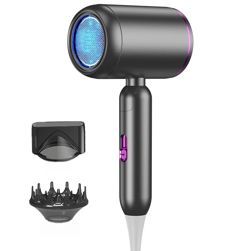 

Складной студенческий общежитие, дорожный фен для домашнего использования, уход за волосами с отрицательными ионами, быстросохнущий, бесшумный фен с капюшоном