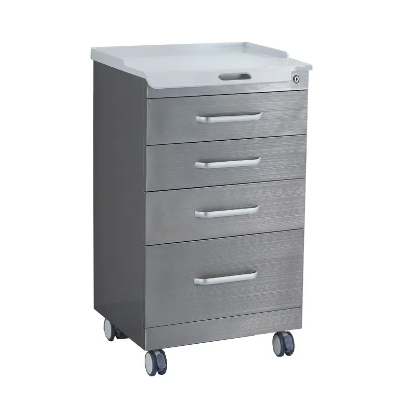 

Stainless Steel B4 Clinic Mobile Side Cabinet, Mobile Side Cabinet Locker Tool