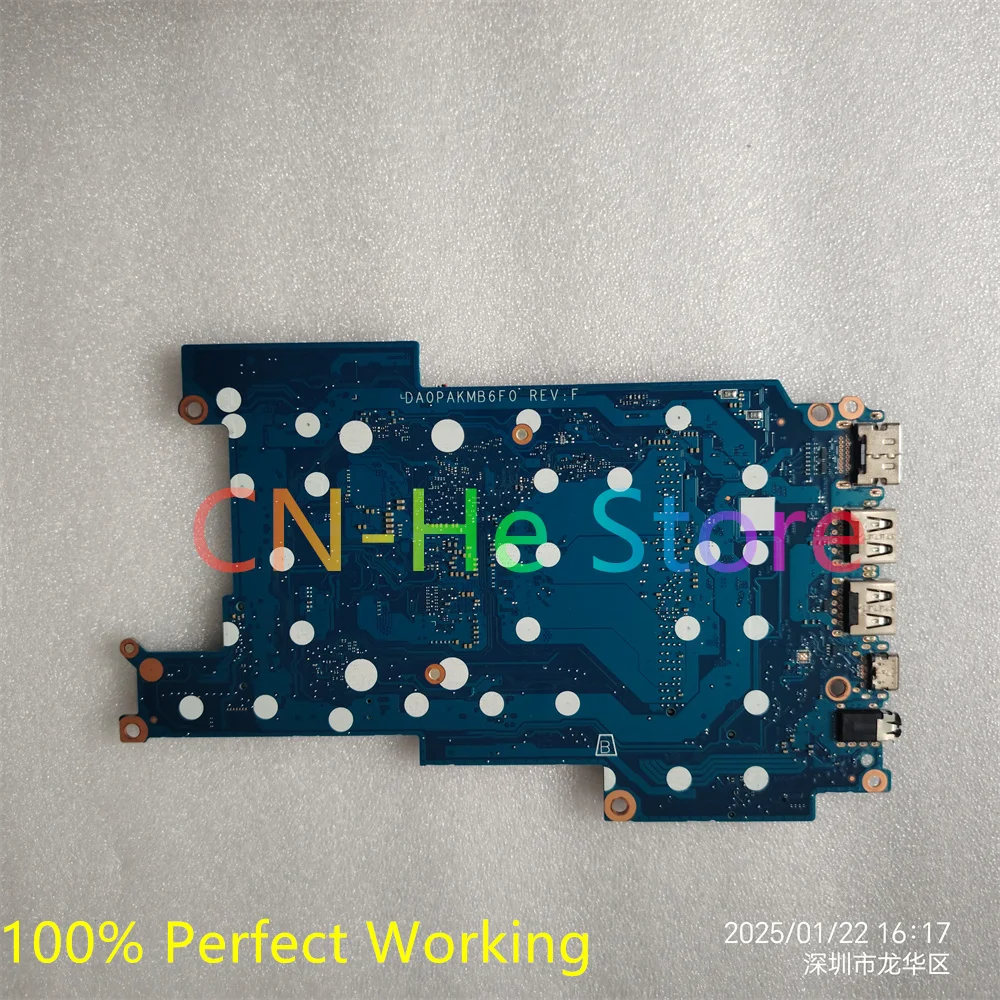 Original For HP 14s-dq 14-d3000 Laptop Motherboard N6000 N4500 CPU DA0PAKMB6F1 DA0PAKMB6F0 100% Works Perfectly