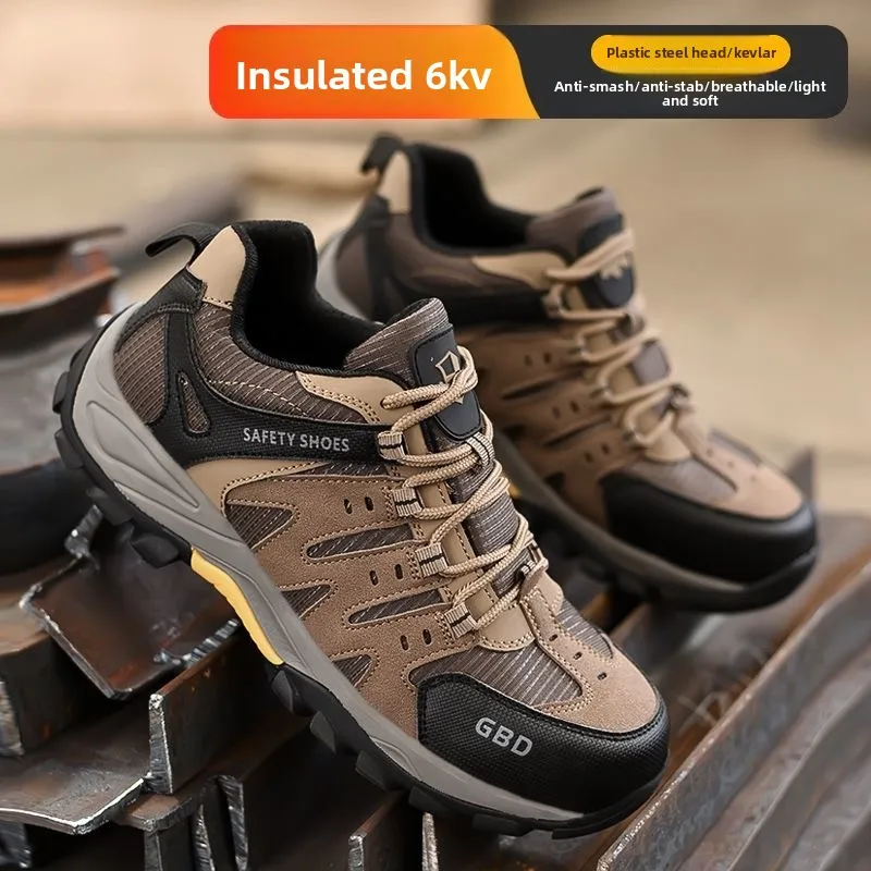 غطاء صلب لأصبع القدم ثقب لينة سوليد أحذية رجالية مقاومة للثقب مقاومة للاهتراء خفيفة الوزن أحذية رياضية للعمل للرجال والنساء #5