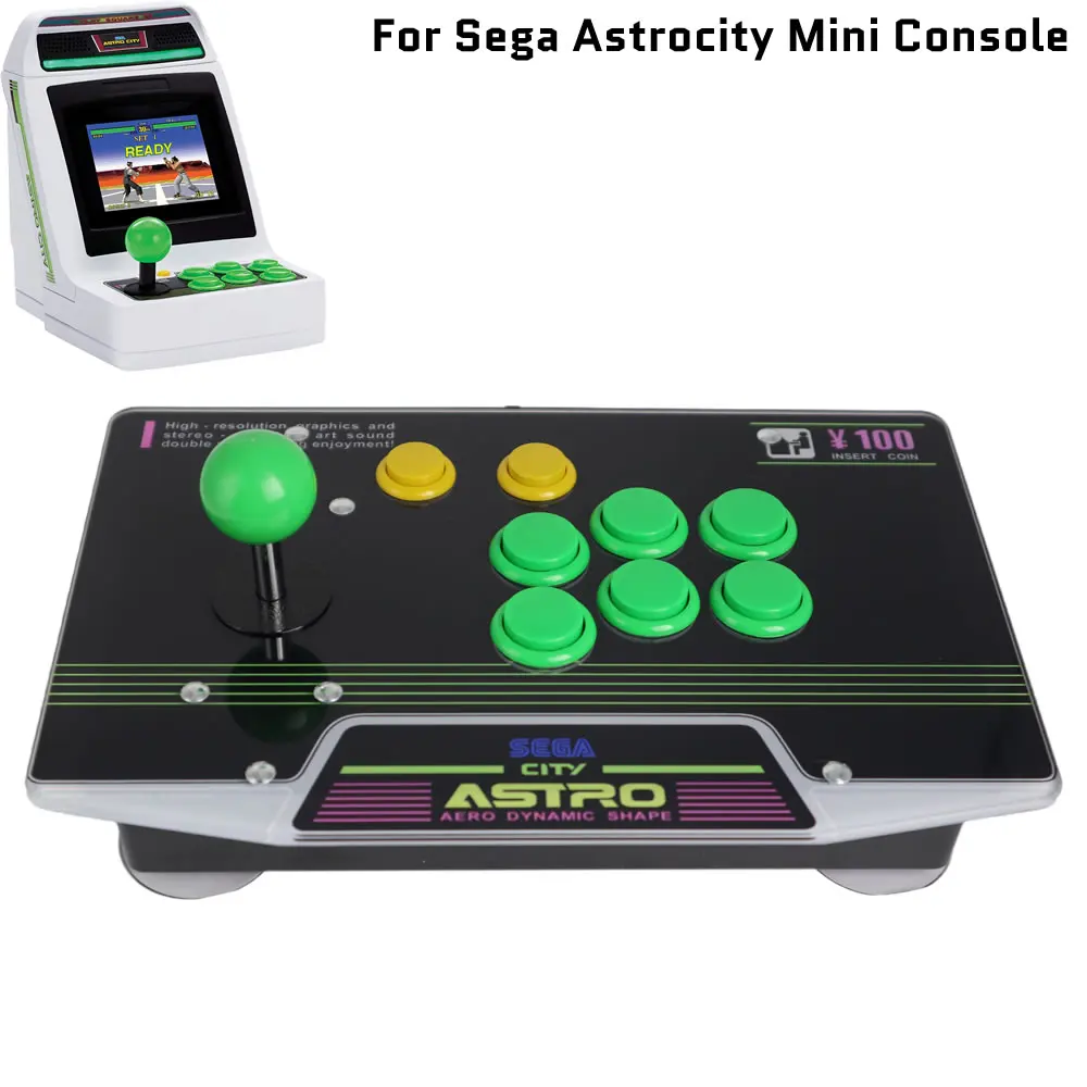 RAC-J200S-AM Arcade Joystick FightStick Game Controller For Sega Astrocity Mini Console