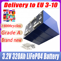 3.2V 320Ah duty-free 3-12 day delivery of brand new A-grade lithium iron phosphate battery 12V 24V 48V household energy storage