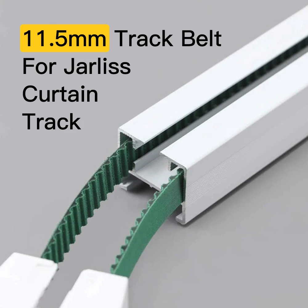 11.5mm Track Belt for Jarliss Curtain Track Motorized Curtain Motor Accessories JIALISI Rail Belt