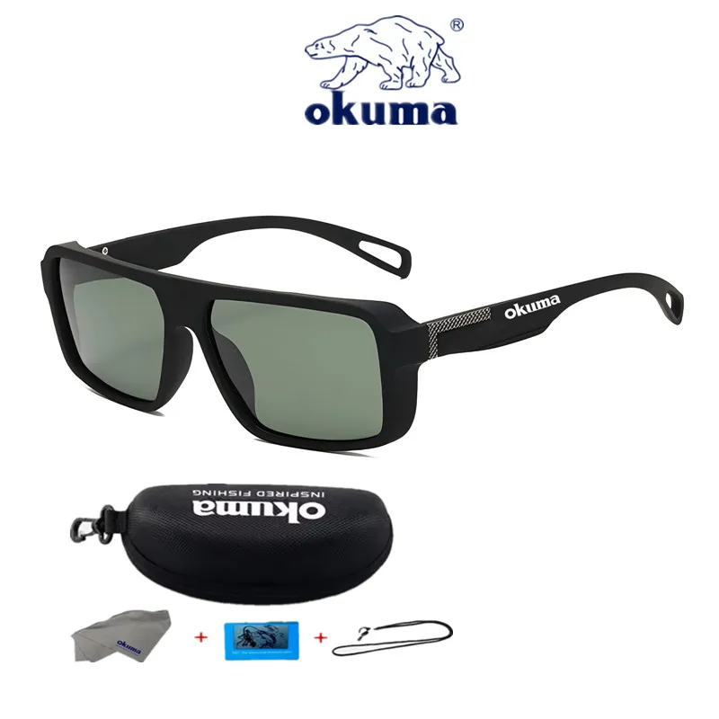 Okuma Polarisierte Angelbrillen UV400 Herren und Damen Outdoor-Sport Radfahren Jagd Fahren Sonnenbrillen – Detail 8