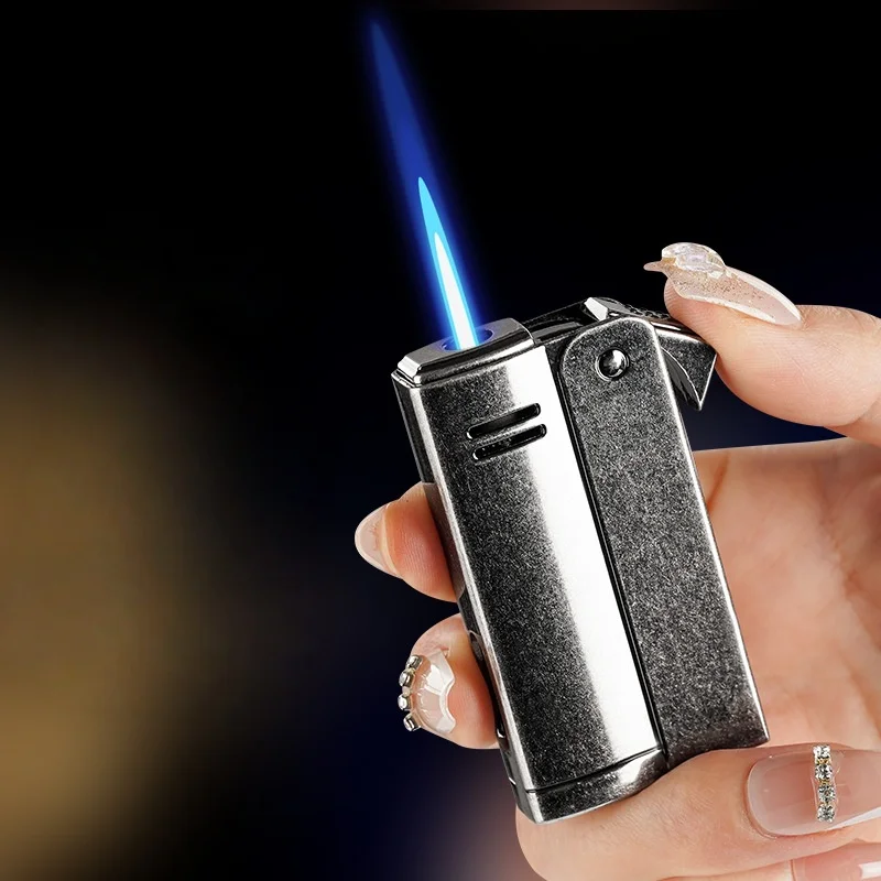 

Vintage Windproof Torch Lighter Smoking Pipe Fashionable Cigar Lighter Premium New Metal Butane Lighters Tools Festival Gifts