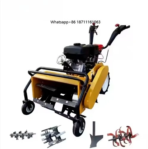 Factory Price Self-Moving Agricultural Weeding Machine Garden Machinery for Removing Grass Roots Weeds Cultivator Farms
