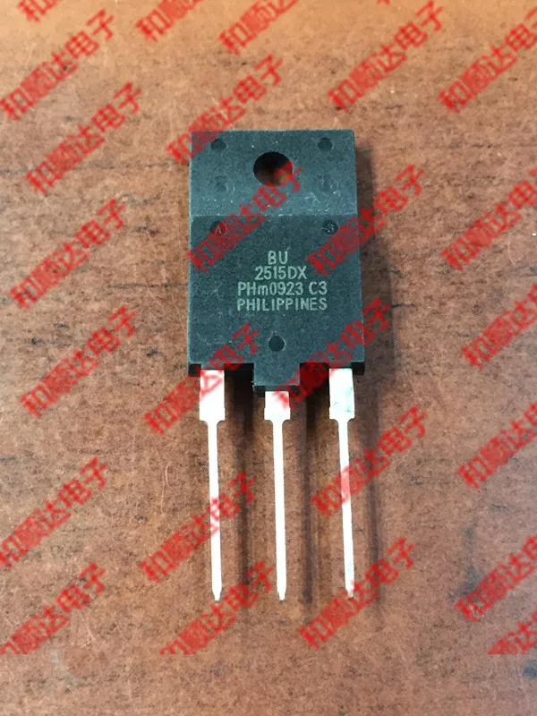 5PCS/LOT NEW BU2515DX TO-3PF High Speed Switch NPN Transistor 1500V