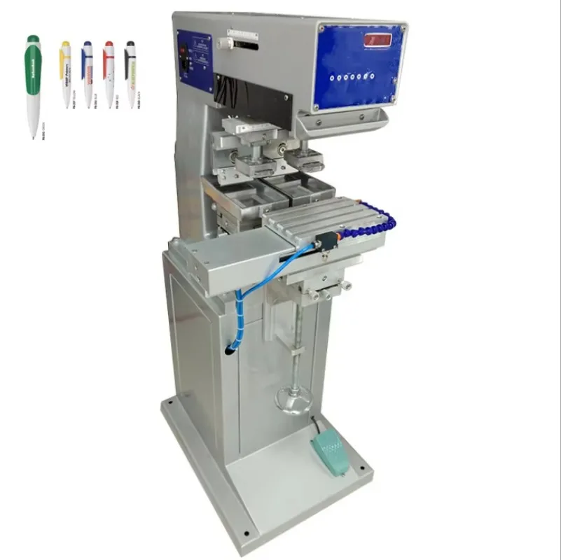 Automatic 2 Color Tampografia Pad Printing Machines for Ceramic Spoon Bowl