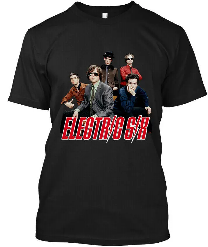 NEW! POPULAR! Electric Six American Graphic Vintage Classic Logo T-Shirt S-4XL