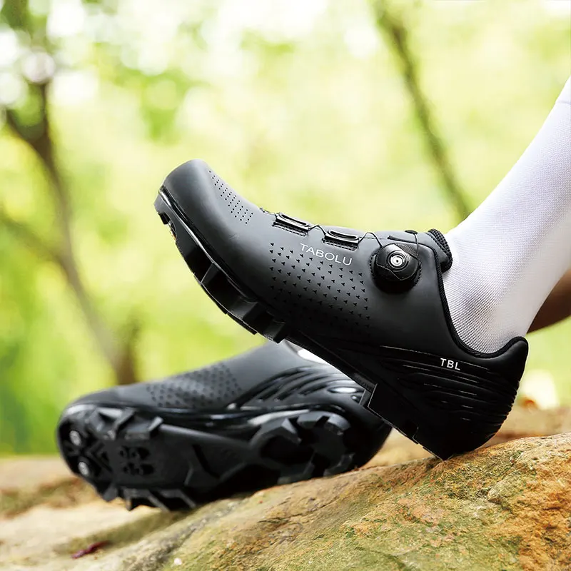 MTB Cycling Shoes Men Sports Dirt Road Bike Shoes Flat Speed Cycling Sneakers Flats Mountain Bicycle Footwear SPD Cleats Shoes