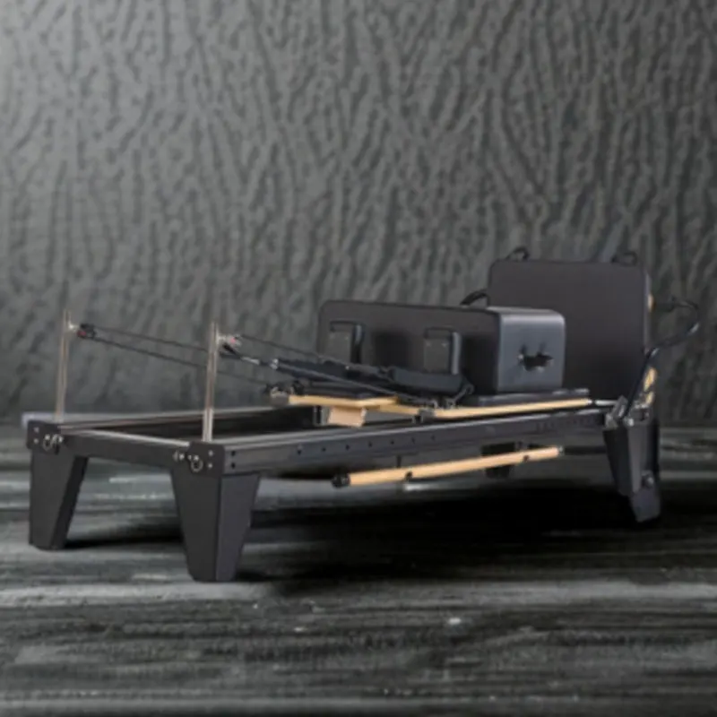 

Equipment Smart Library Professional Pilates Reformer Machine Commercial Yoga Bed Fitness Pilates Aluminum Alloy Reformer