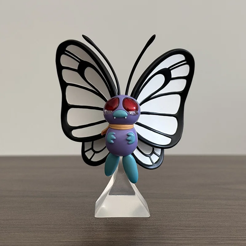 PokéMon anime Fairy Ba Big Butterfly Figure Peripheral Model Desktop Ornament Toy Animation Model Boy birthday Gifts