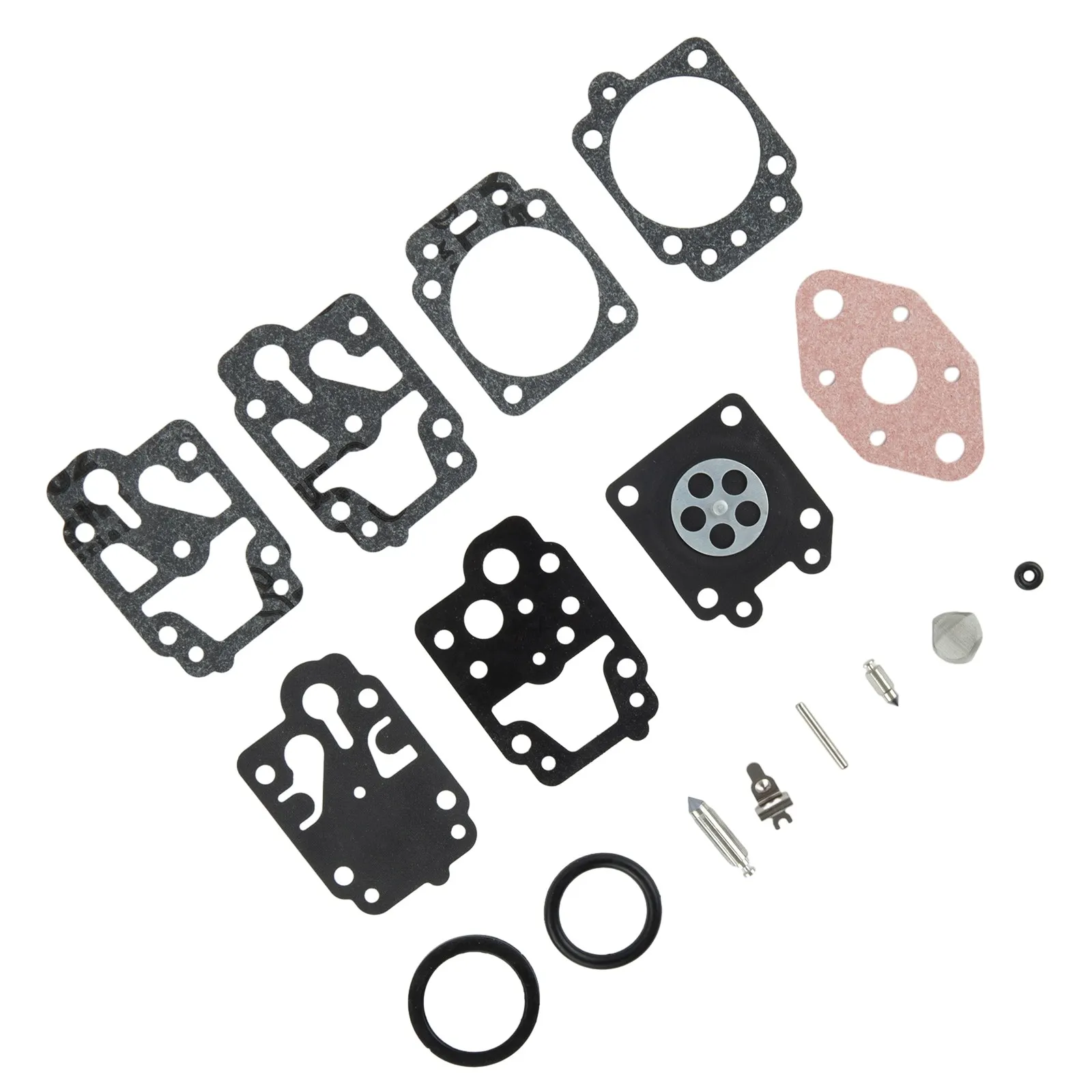 Washer Gasket Repair Kit For Einhell For Wabro WYL Carburettor Lawn Mower Accessories Asbestos-free Brand New Spare Parts