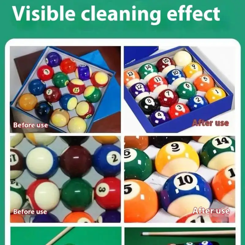Pool Ball Cleaner Spray 100ml - Billiard Ball Polish Maintenance Cleaning Agent