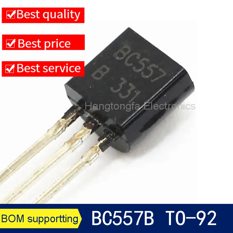 100pcs BC639 BC640 BC546B BC547B BC548B BC556B BC557B BC558B BC559B BC546 BC547 BC548 BC556 BC557 BC558 triode transistor TO-92