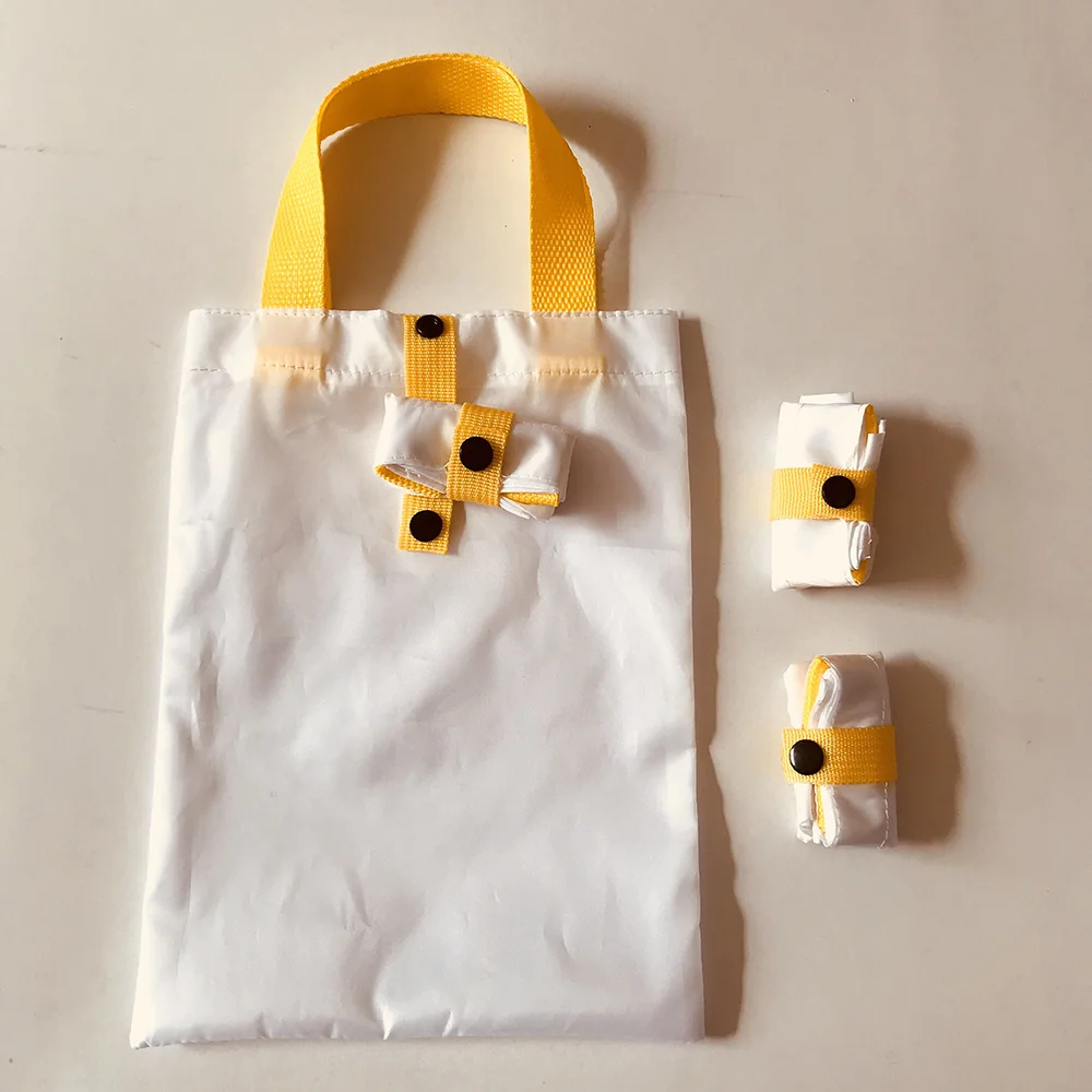 

High End Roll up Tote Bag Ripstop Versatile Polyester Foldable Shopping Bag Pretty Heave Duty Recycled Lightweight Storage Bag