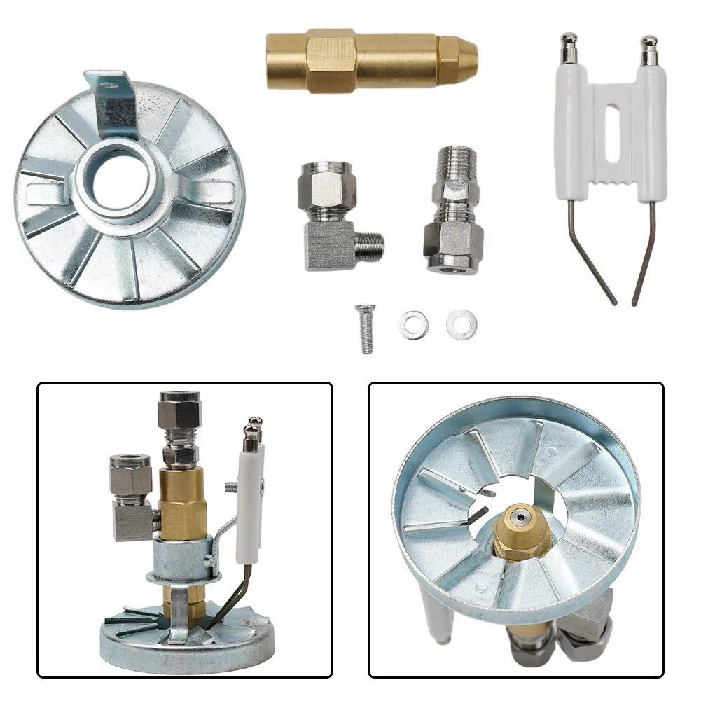 

Tool Nozzle Waste Oil 1Piece Set Brass Rings Siphon Spray Nozzle 0.5-2.0MM Air Atomizing Burner Burner Flame Nozzle