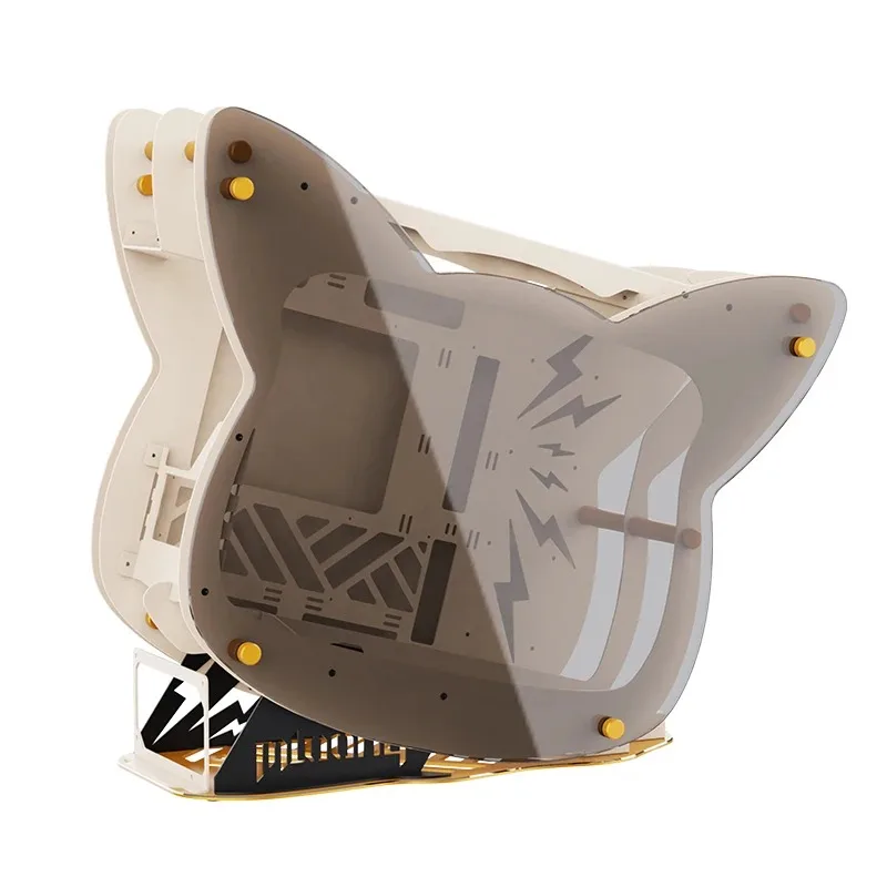 Lovingcool High-end Case CPU Computer ARGB Gamer Cabinet Aluminium Micro ATX Mini ITX Gaming PC Case Mid Tower with RGB Fan