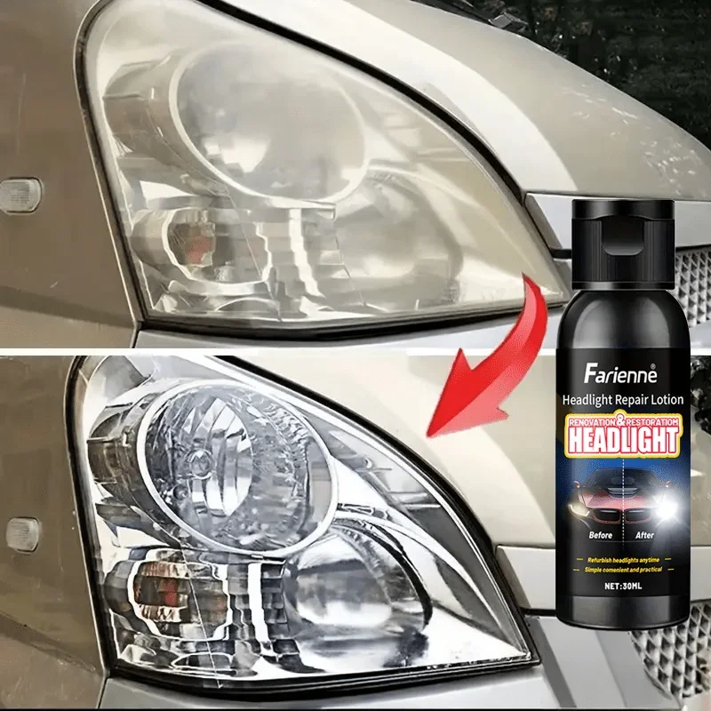 كريم إصلاح المصابيح الأمامية للسيارة العالمي من نانو، وكيل العناية بتلميع وإصلاح الخدوش ومضاد للاصفرار #4