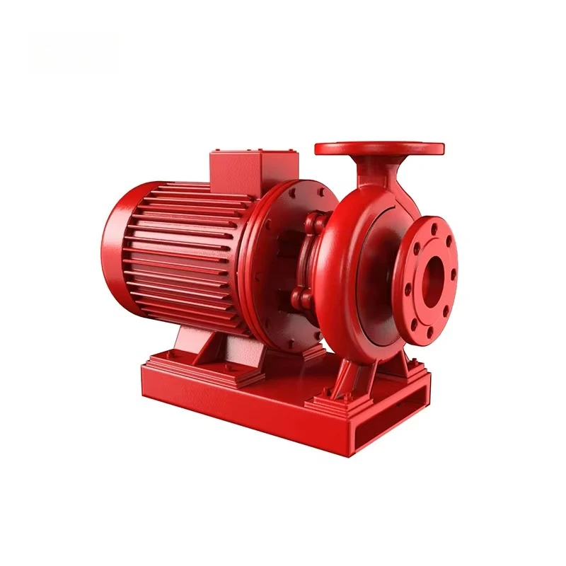 

High-Performance Red 380V Single Stage Electric Driven Fire Pump Centrifugal Pump Fire Fighting Water Pump
