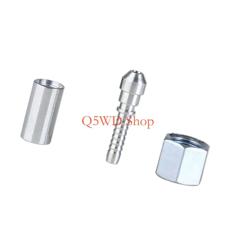 Q5WD Heavy Duty Plastic Metal Car Wash Guns Adapter Connector 3 Pieces Set for M22X1.5 Thread Pressure Washer Use Easy