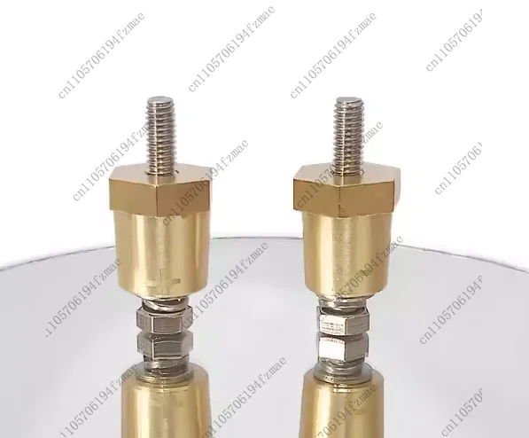 Accessories Battery Through Hole Reducer Connector 6MM Male Thread Brass Connector Modification Parts