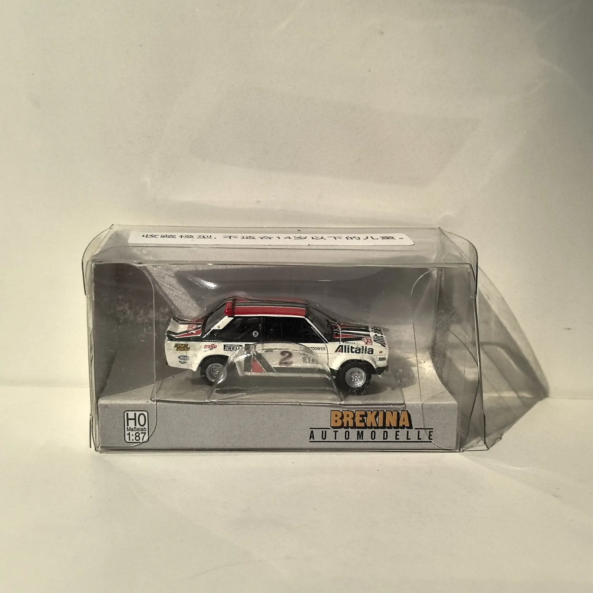 

BREKINA 1/87 Scale HO FIAT 131 ABARTH #2 Plastic Car Model