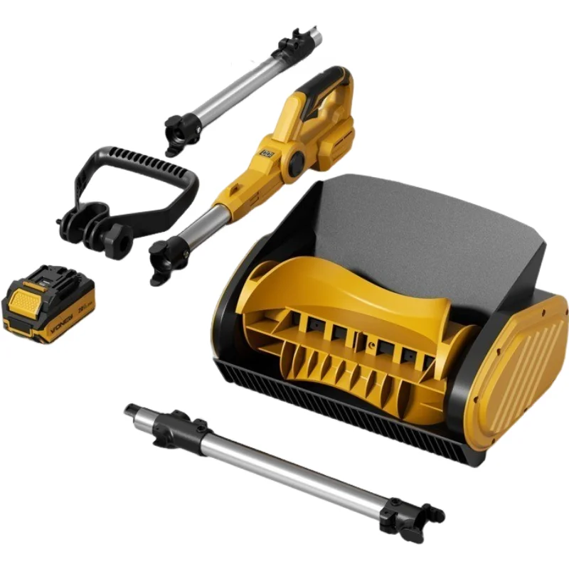 1200W Brushless Cordless Snow Sweeping Machine 20V 2200RPM, Handheld Lithium Battery Snow Remover For Yard Playground Road Use