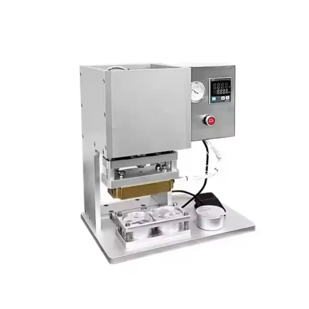 New Coffee Cup Sealing hine Automatic Small Aluminum Foil Can Sealer