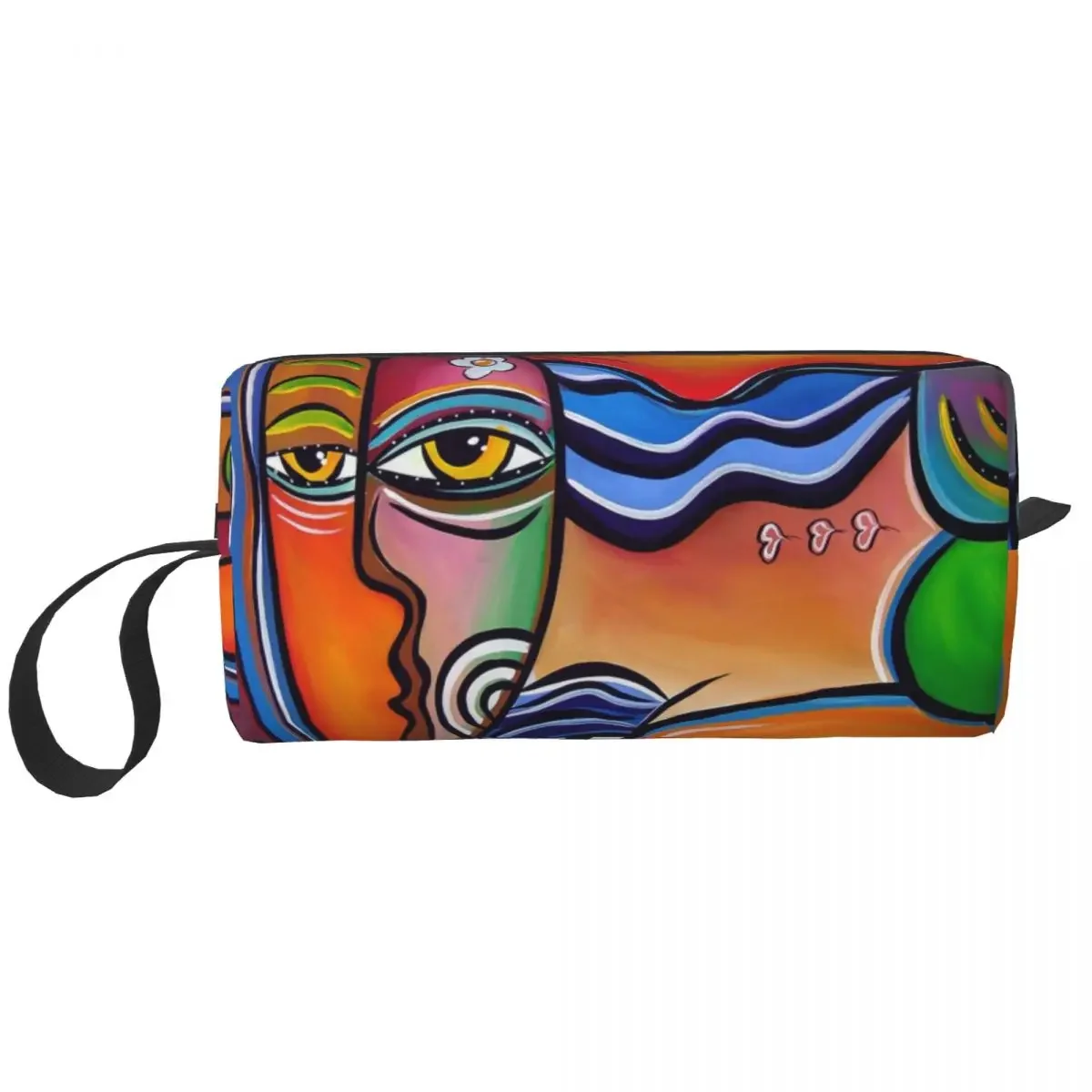 Kawaii Pablo Picasso Travel Toiletry Bag for Women Makeup Cosmetic Bag Beauty Storage Dopp Kit